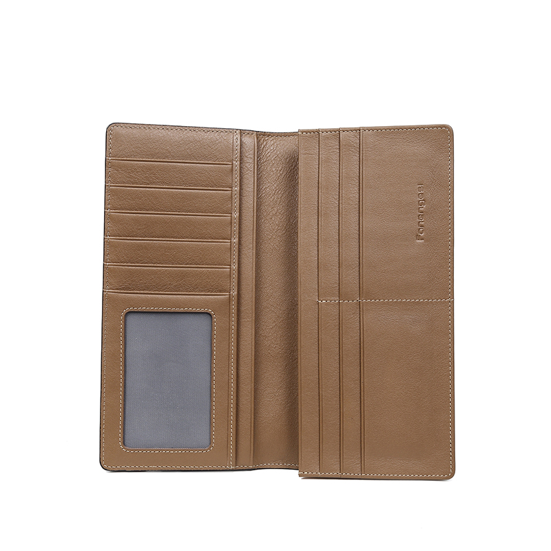 Long bi-fold wallet